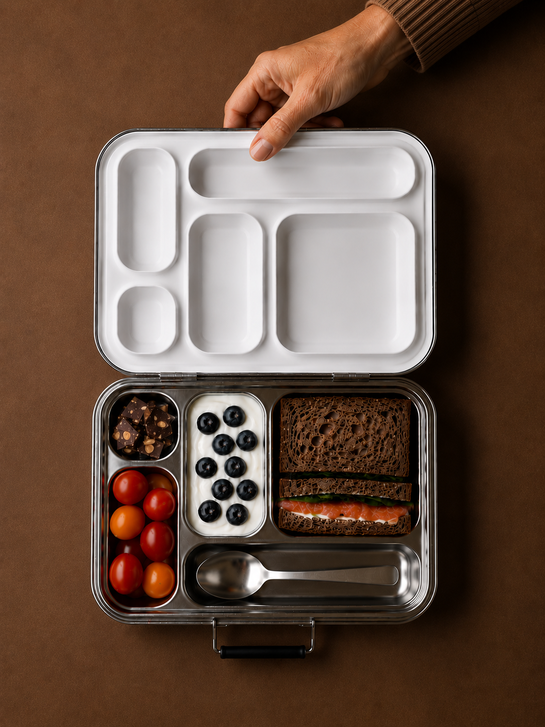 Lonchera Earthkind Whole Box Acero Inoxidable 304