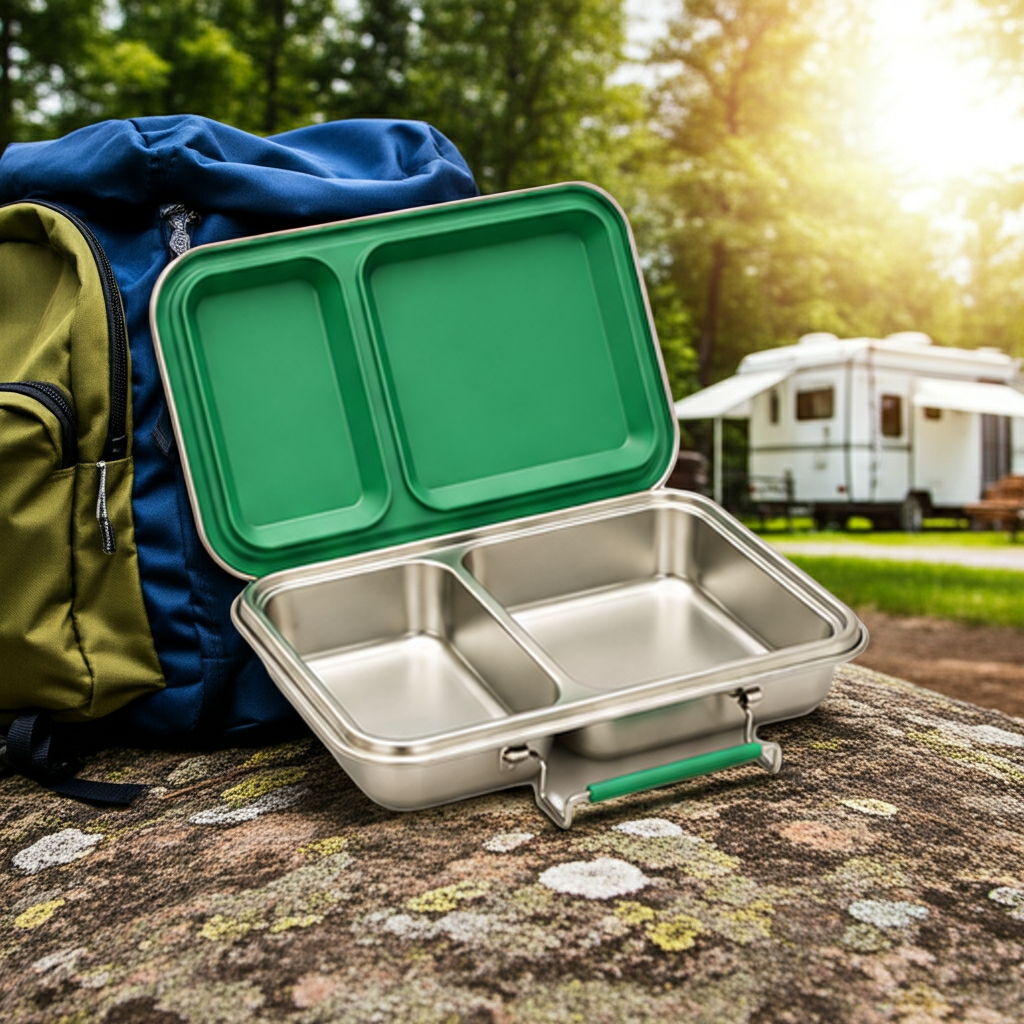 Lonchera Earthkind Snack Box Acero Inoxidable 304